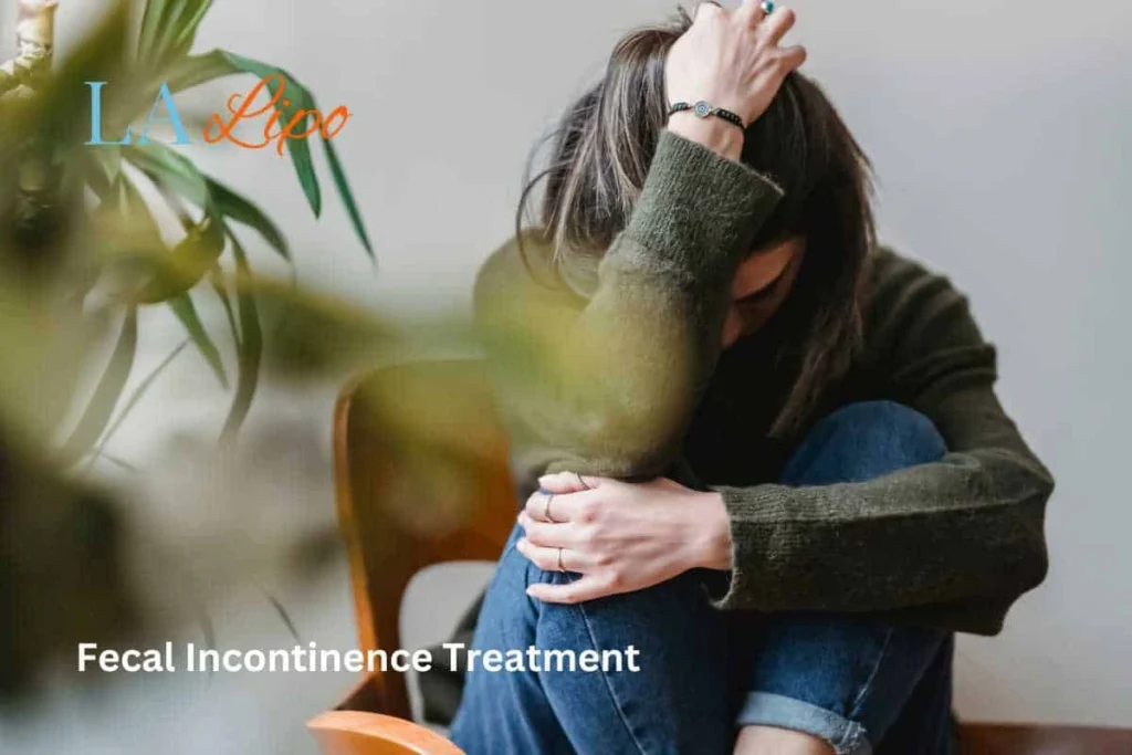 woman worried about fecal incontinence diet Bushey