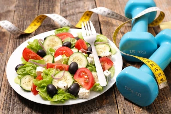 Example of good diet and exercise Bushey