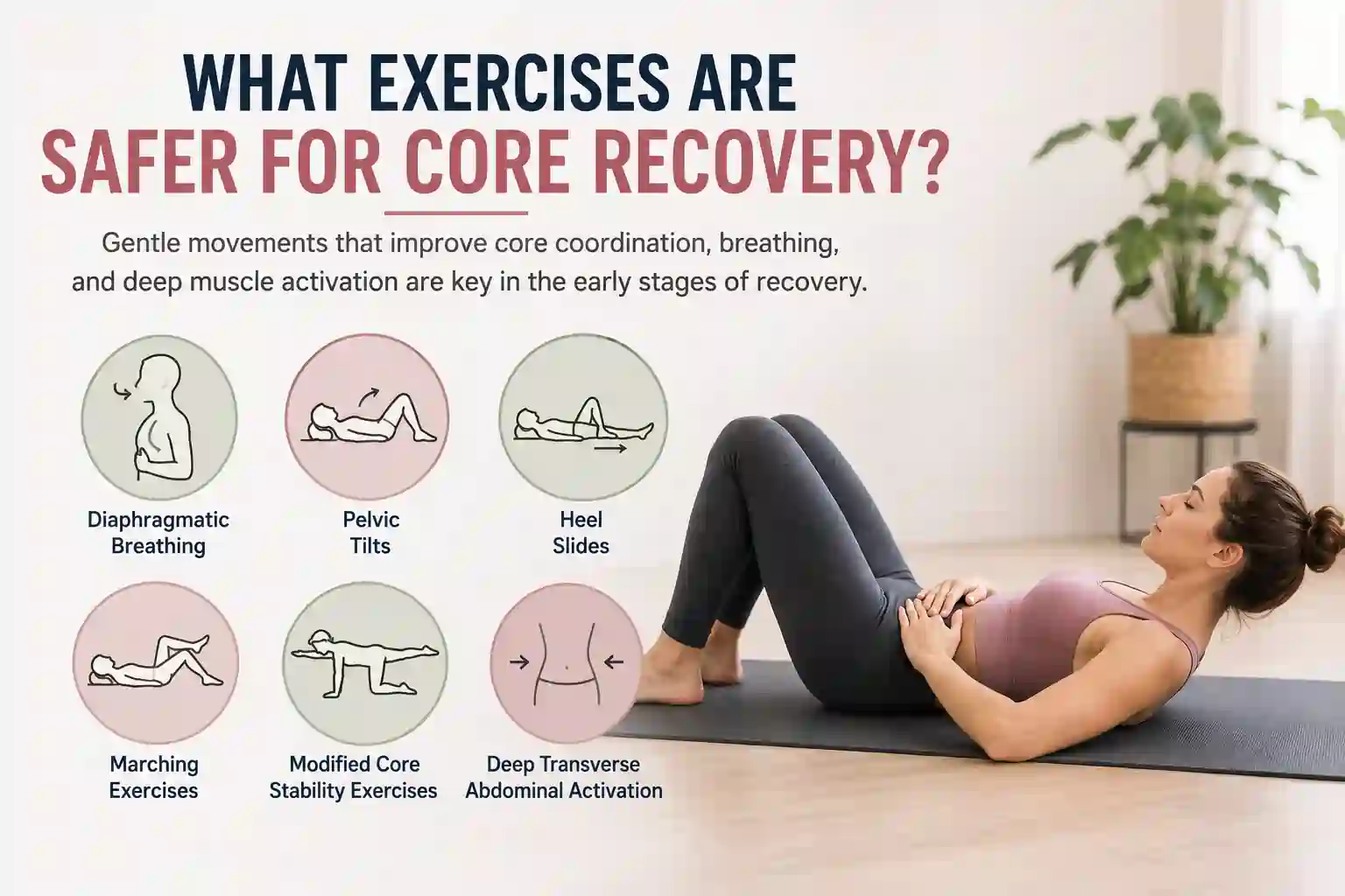 What Exercises Are Safer for Core Recovery Bushey